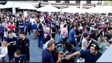 Concentración en Tudela por el atropello múltiple