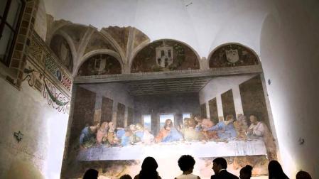 Aire limpio para proteger "La última cena" de Leonardo da Vinci