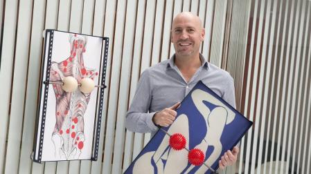 Masaje Ball, start-up para combatir las contracturas musculares de la espalda