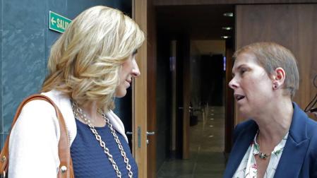 Cruce de acusaciones entre Barkos y Beltrán por unas palabras de Koldo Martínez