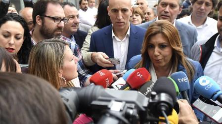 Susana Díaz consigue 166 avales en Navarra frente a los 763 de Sánchez