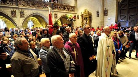 Imágenes de la romería a Ujué de Figarol, Olite, Mélida y Carcastillo.