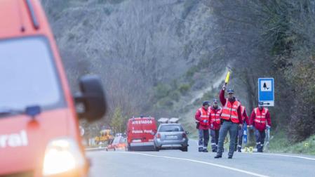 Policía Foral controla a una treintena de conductores muy peligrosos en Navarra