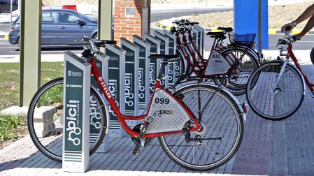 Vuelve tras los Sanfermines el servicio de alquiler de bicicletas "nbici"