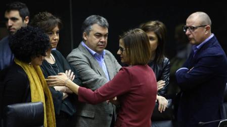 Chivite: "Filibusterismo político es lo que ha hecho el Gobierno con las viudas"