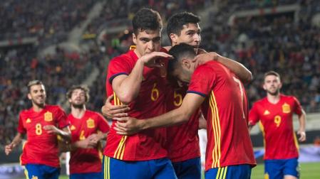 Merino abre el camino del triunfo a España sub-21