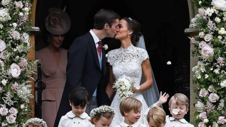 Pippa Middleton da el "sí quiero" en medio de una gran expectación