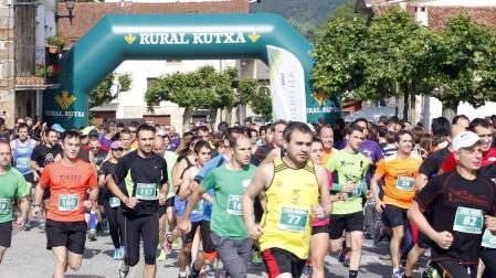 Imágenes de la Carrera solidaria de Ziordia