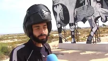 El 'Gernika' de Picasso en un toro de Osborne