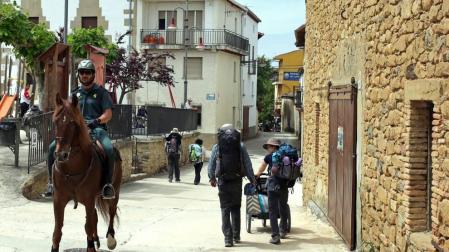 Cinco jinetes, los guardianes del Camino de Santiago