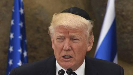 Trump: "Los lazos del pueblo judío con Tierra Santa son eternos"