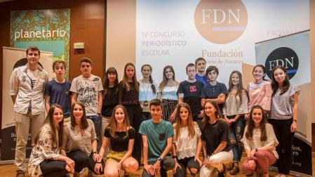 La Fundación Diario de Navarra premia el periodismo escolar