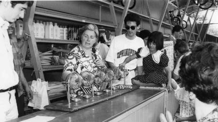 Imágenes entre 1952-1994 de esta tradición en Pamplona.