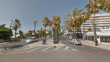 Zona de Puerto Banús, en la localidad malagueña de Marbella.
