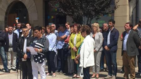 Homenaje en Sangüesa a los policías nacionales asesinados por ETA en 2003