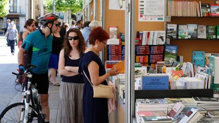 Pamplona, una ciudad que siempre responde a la Feria del Libro