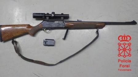 La Policía Foral denuncia a dos cazadores furtivos en Ablitas