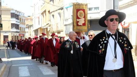 Imágenes de la jornada dedicada al XXVIII Capítulo de la Cofradía del vino de Navarra en Murchante