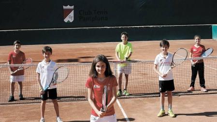 La cantera navarra admira a Nadal