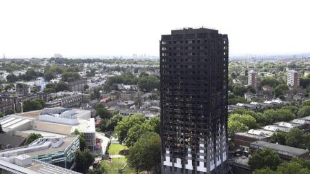 Un refugiado sirio, primera víctima identificada del incendio de Londres