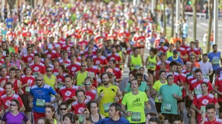 Todas las imágenes dela San Fermín Marathon 2017 celebrada en Pamplona