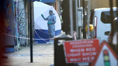 Ataque junto a una mezquita en Londres