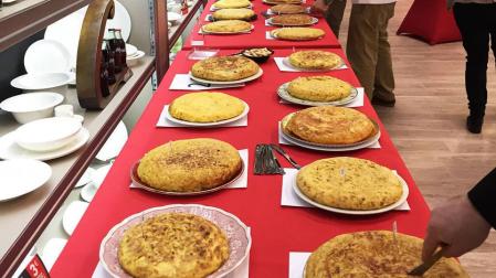 La Cafetería Otero, ganadora del concurso de tortilla tradicional