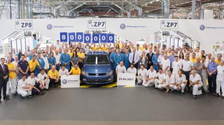 Un Polo con destino Francia, coche número 8 millones de la fábrica de Landaben