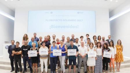 Volkswagen entrega 30.000 euros a seis entidades