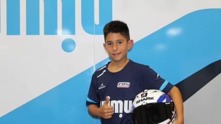 Mario, la joven promesa del motor navarro