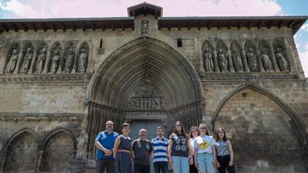 El Santo Sepulcro de Estella se abre desde este sábado con voluntarios
