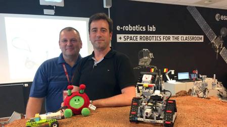 De Cintruénigo, a la Agencia Espacial Europea