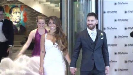Messi y Antonella se dan el sí quiero en Argentina