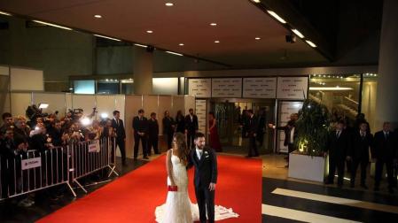 Imágenes de la boda de Messi y Antonella celebrada el viernes en Argentina. A la cita asistieron varios miembros de la plantilla del FC Barcelona.