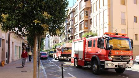 Incendio sin heridos en la cocina de una vivienda en Estella