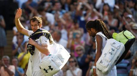 Andy Murray escapa del virtuosismo de Dustin Brown