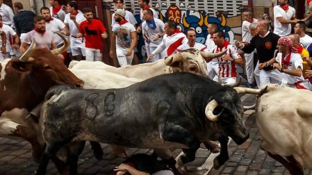 Cruz Roja realiza 54 atenciones y DYA cinco más tras el primer encierro