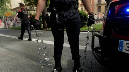 La Policía Foral detiene a ocho personas el día 6, uno de ellos por abusos sexuales