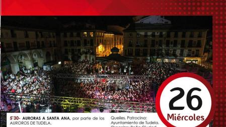 El tripartito no incluye ninguna foto de Santa Ana en el programa de fiestas