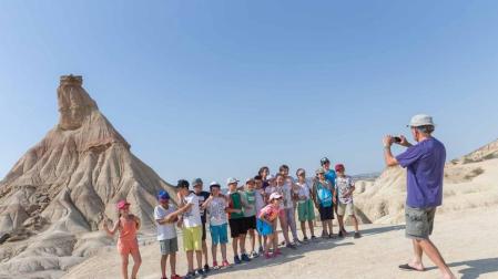 Más de 1.300 alumnos participan en las visitas educativas a Bardenas