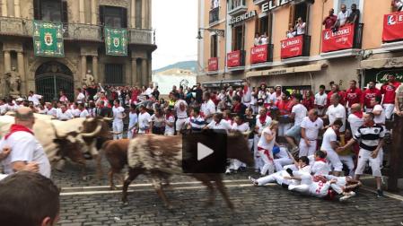 Vídeo del quinto encierro de San Fermín