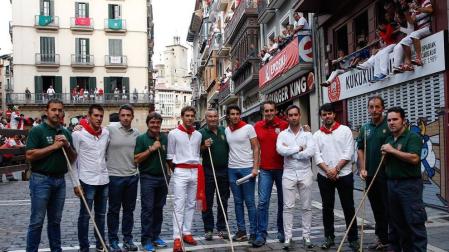 Imágenes exclusivas del octavo encierro de 2017 de los fotógrafos de Diario de Navarra.