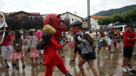 Irurtzun da inicio a una semana de fiestas patronales