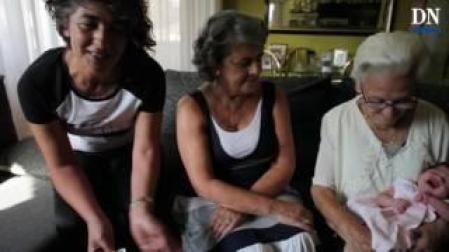 Cinco generaciones vuelven a coincidir