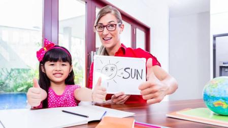 Dos horas de inglés a la semana en una academia cuestan 64 €/mes