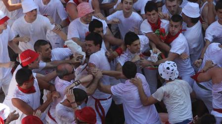 Las lesiones y riñas tumultuarias crecen un 47% en Pamplona en 2017