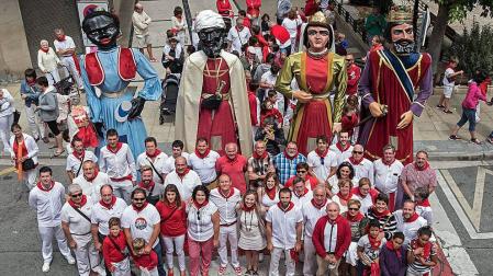 Brindis con ausencias en Estella
