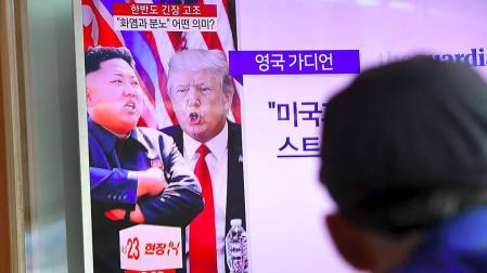 Trump mantiene la tensión nuclear con Corea del Norte y Tillerson la modera