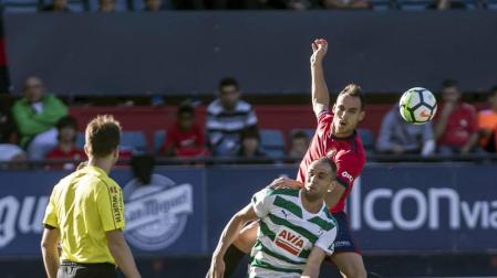 Encuentro de pretemporada disputado el viernes 11 de agosto de 2017 en el estadio de El Sadar.