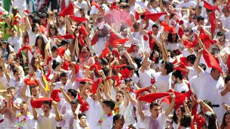 Galería del cohete de fiestas de Falces